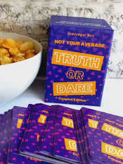 not your average truth or dare card game: couple's edition