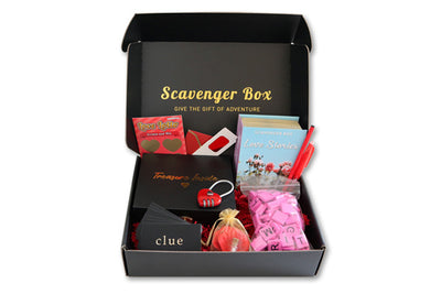 Scavenger Box romantic scavenger hunt kit